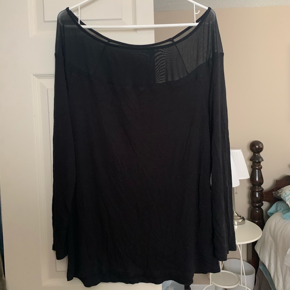 Torrid 3X Black Shirt